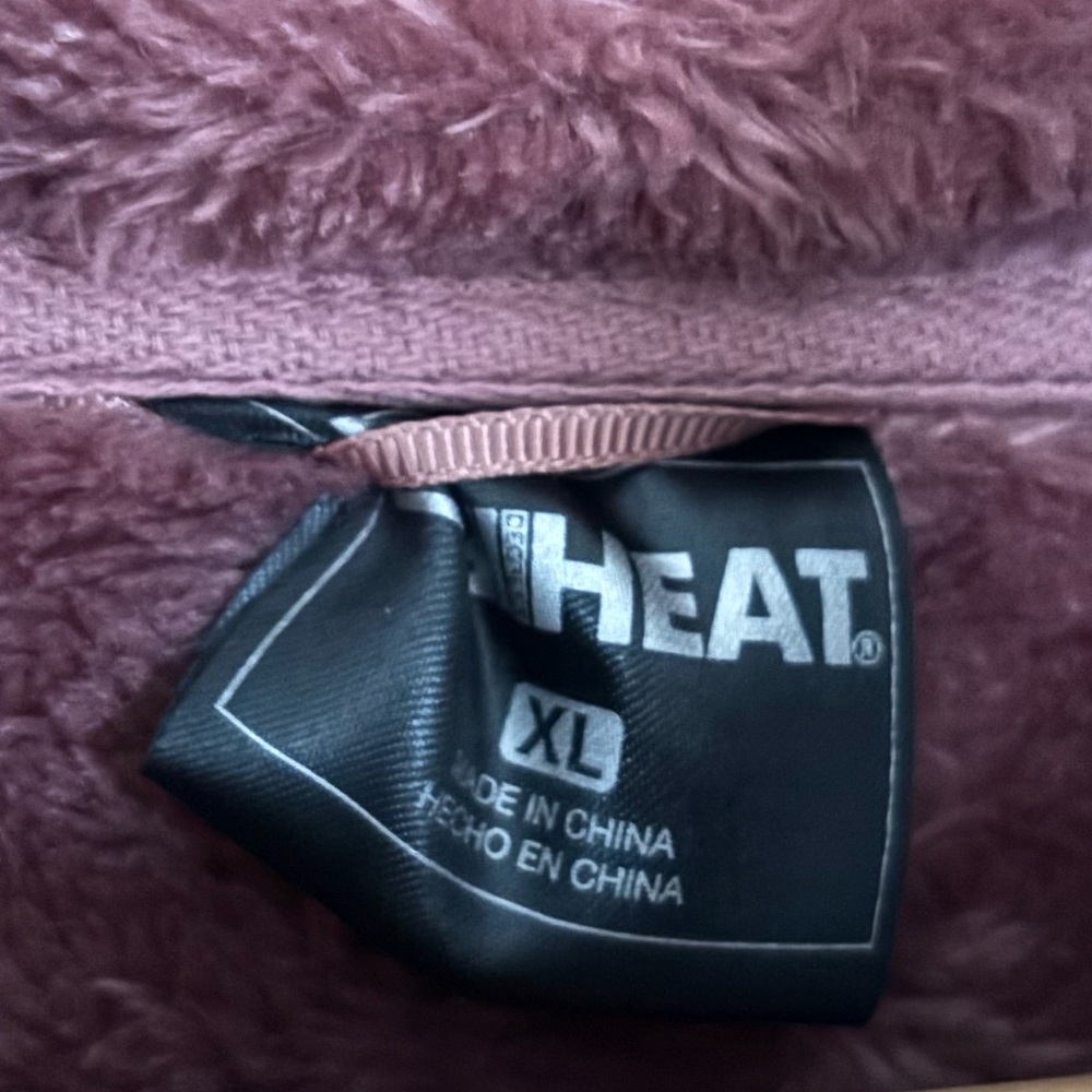 32 DEGREES Heat Mauve Soft & Cozy Plush Jacket - Picture 3 of 3